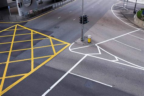 box junction no road markings|yellow box markings.